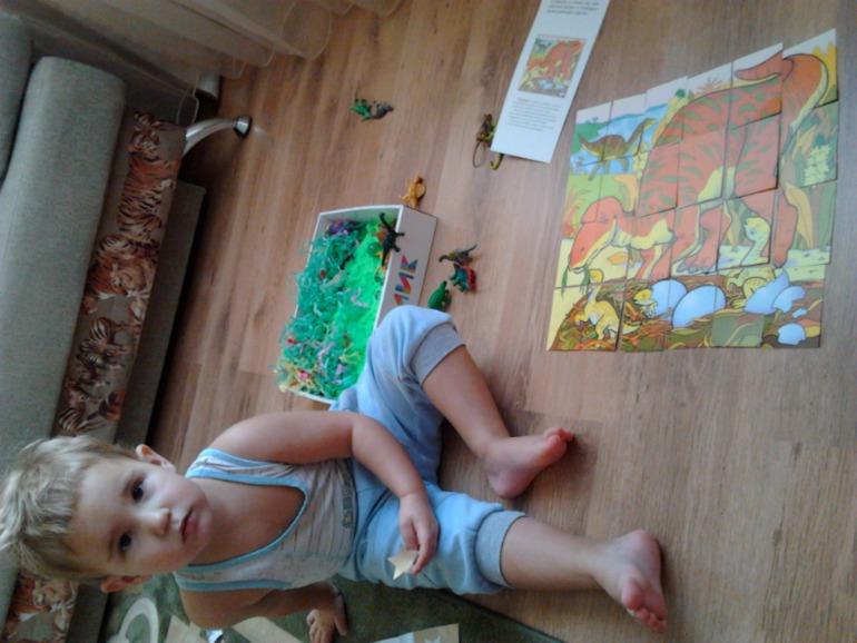 2 Микс-неделя: динозавры, одежда