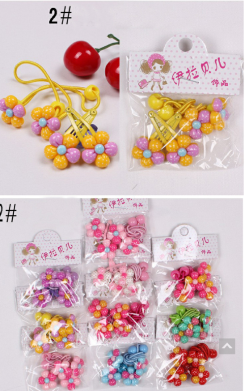 наборы: 2 заколки и 2 резинки-цена 60 руб! кому чего?