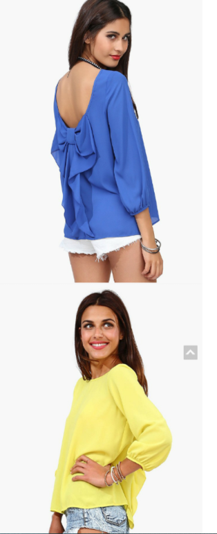 шифоновые блузки с бантами, цена 450 руб! сразу на ваш адрес!