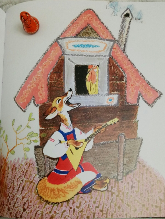Теремок рисунок красками