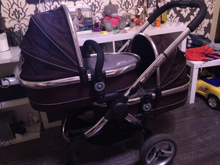 наша коляска)  icandy peach