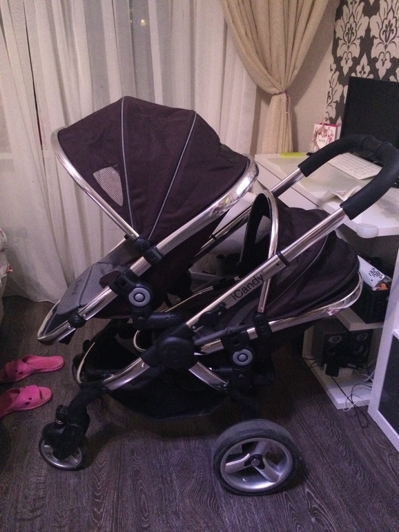 наша коляска)  icandy peach