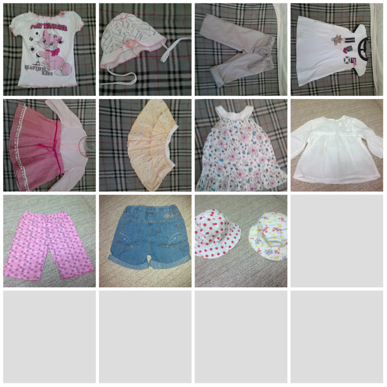 Для девочки. от 10 мес. до 2.5. Летние одним пакетом!