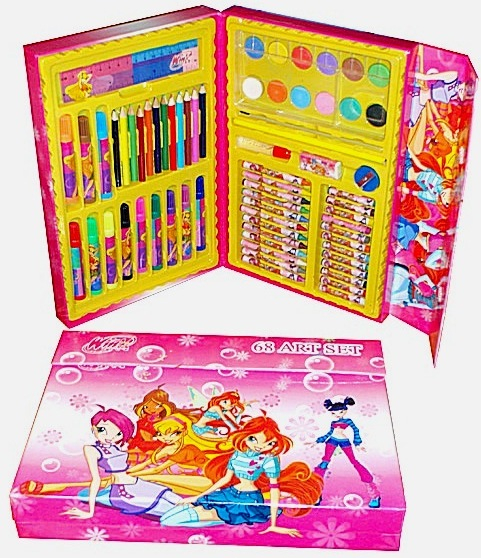 Наборы для творчества, фоторамки winx по 500 р.Часы winx.