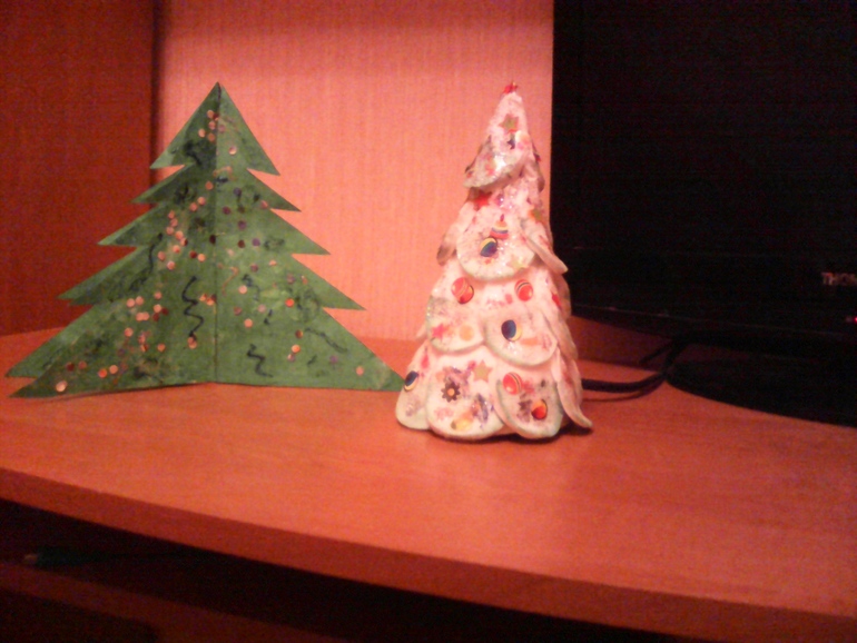 наши новогодние поделки