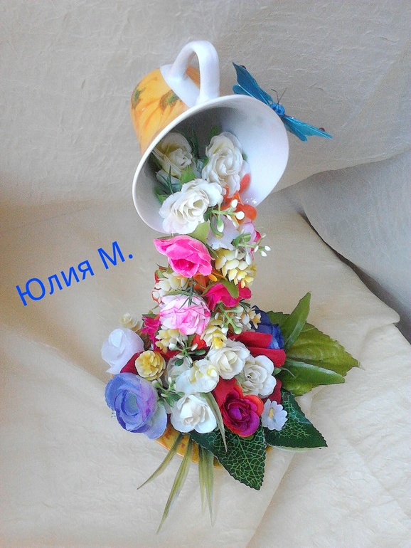 Парящая чашка "Летнее настроение"