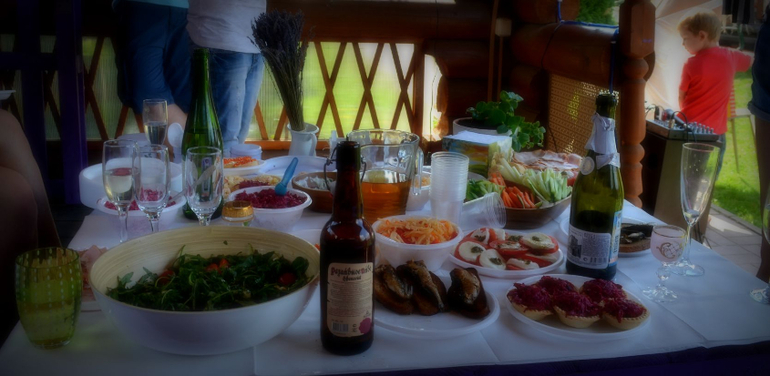 Праздник  для мужа.