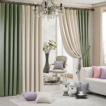 Двухцветные шторы