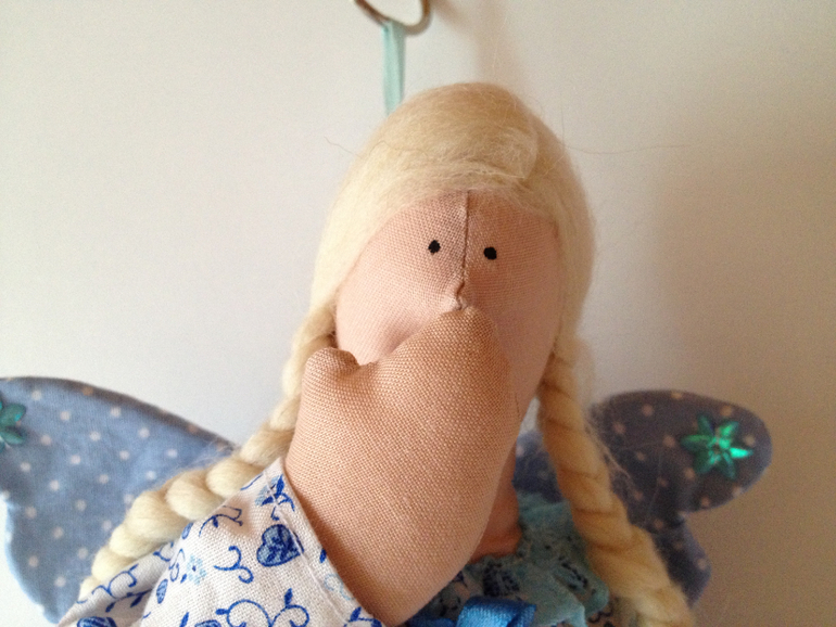 сплюшка в сине-голубом для Юлии