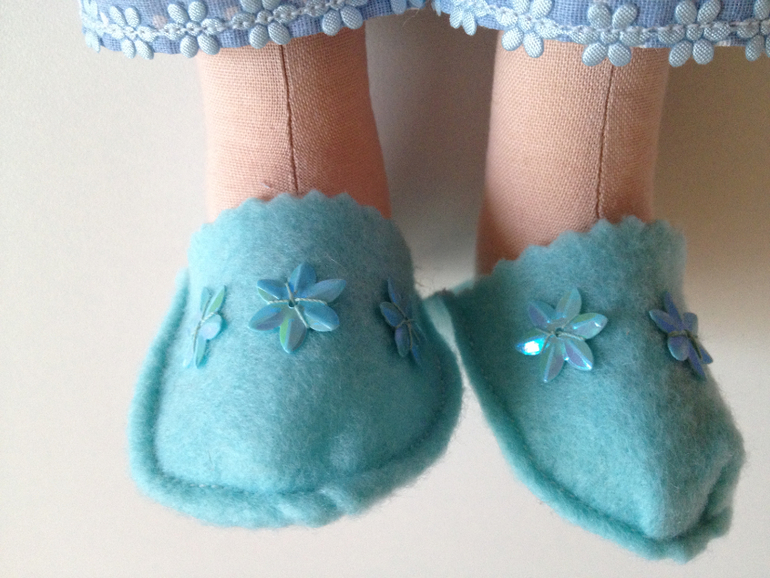 сплюшка в сине-голубом для Юлии