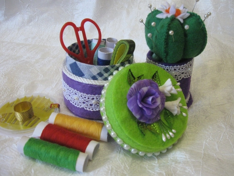 В фиолетово - зеленых тонах