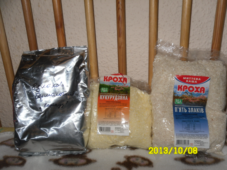 Отдам молочко и каши