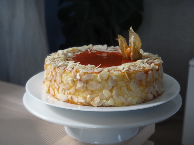 Йогуртовый чизкейк с карамелью