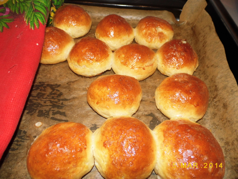 чесночные булочки