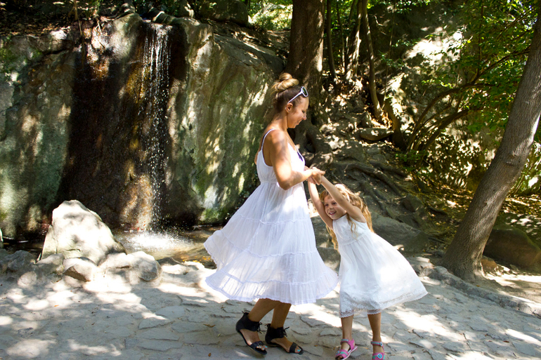 Нимфы в Алупкинском саду. Воронцовский парк