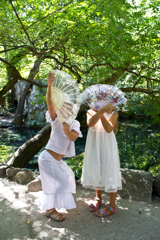 Нимфы в Алупкинском саду. Воронцовский парк