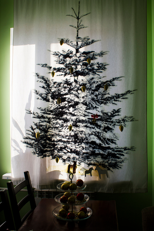 Зима у нас в доме.