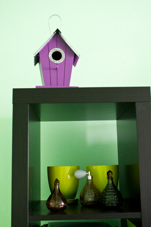 Однокомнатная в зеленых тонах