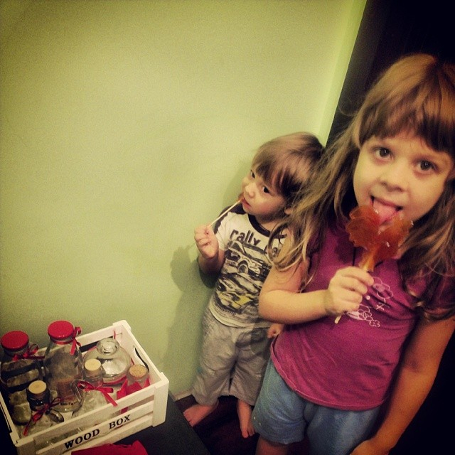 Зима у нас в доме.