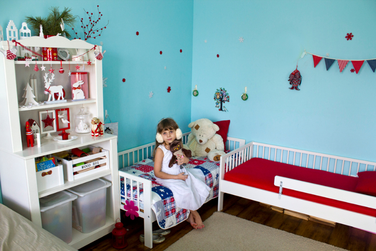 Зима у нас в доме.