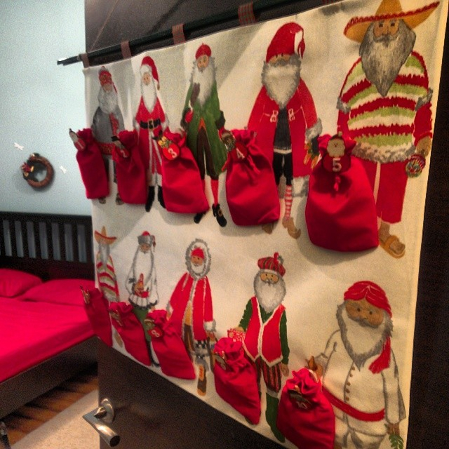 Зима у нас в доме.