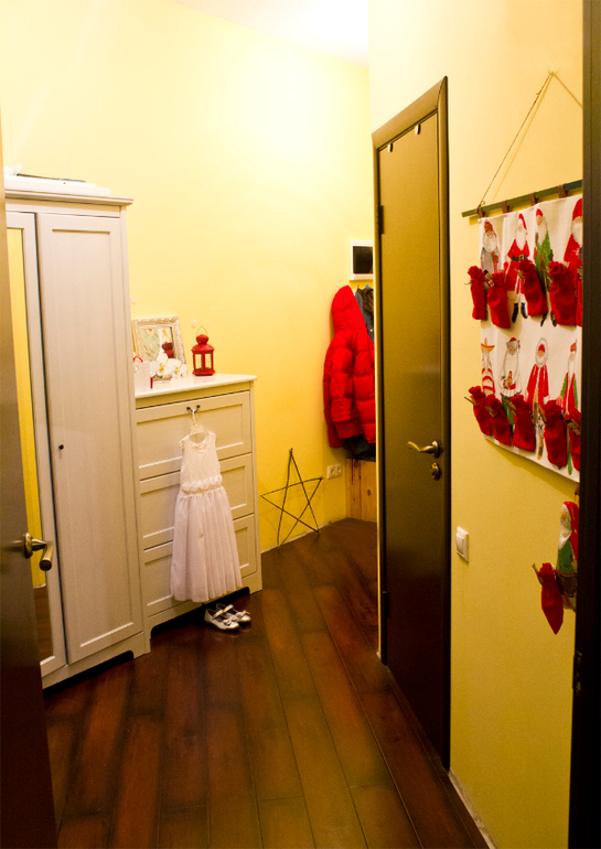 Зима у нас в доме.