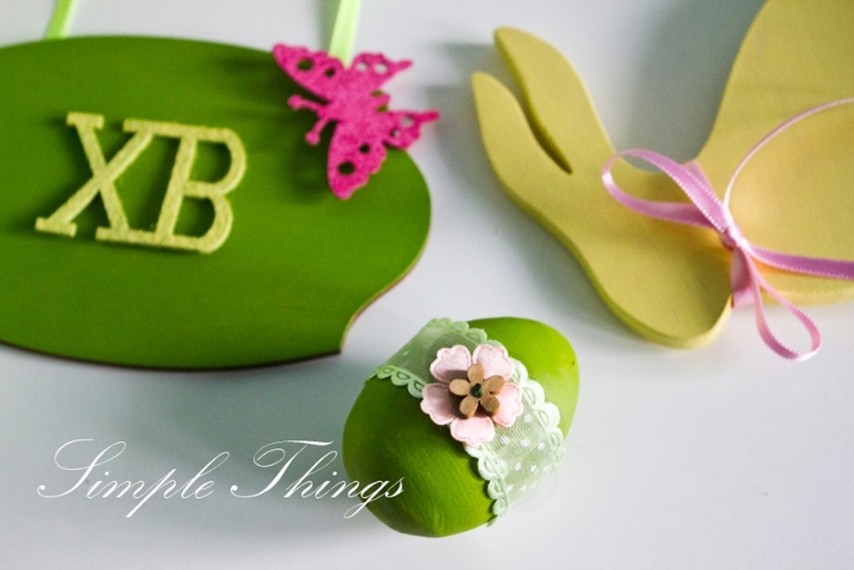 Wood box №3. Easter