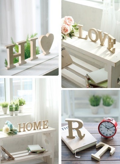 Деревянные буквы под заказ