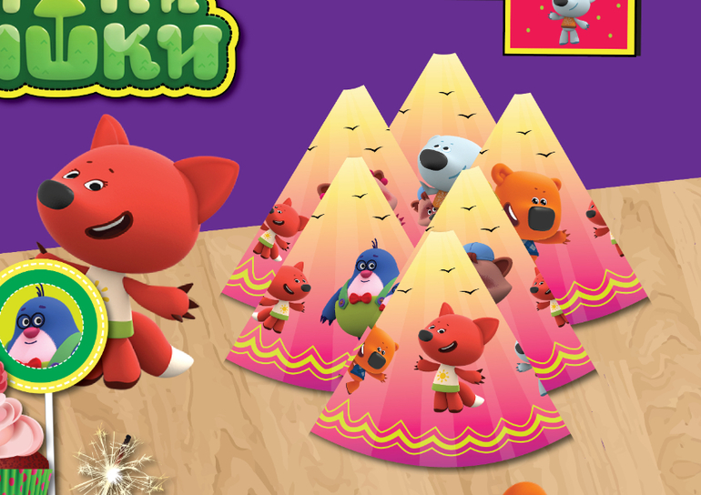 колпачки на голову декорации мимимишки