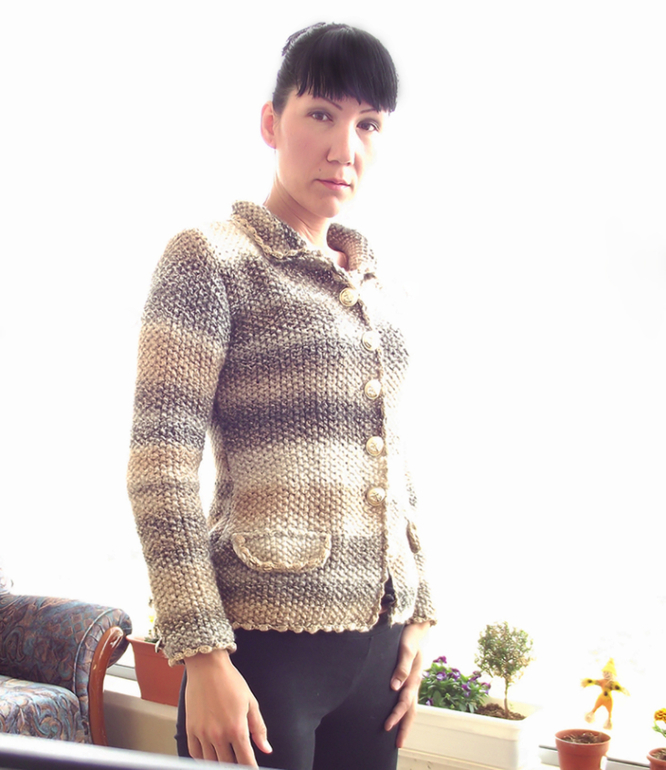 Жакет в стиле Шанель