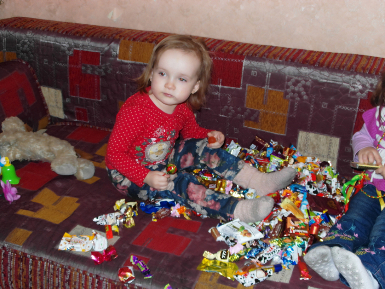 Про первый новогодний утренник ))