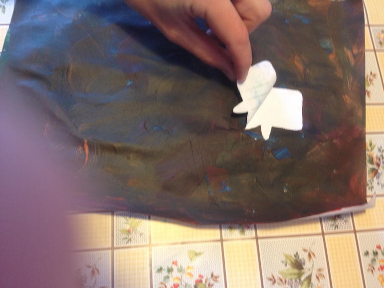 День 9 снеговик на скорую руку