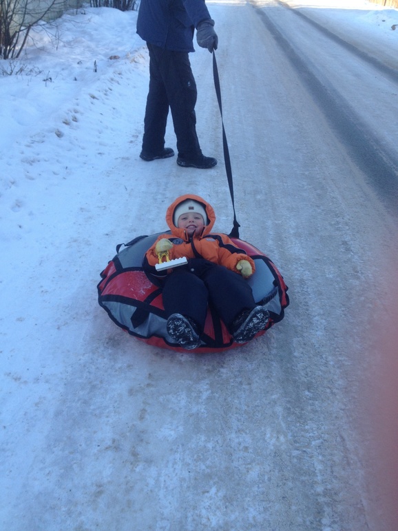 Первая поездка....