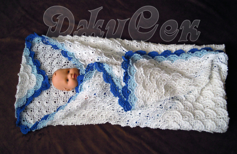 Плед на выписку. В конкурсе №1.4