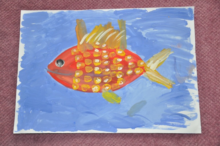 Наши рисунки (из студии) Анюта 3г.