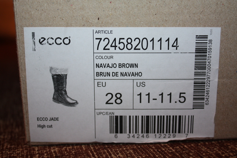 Сапожки ECCO (Новые!)