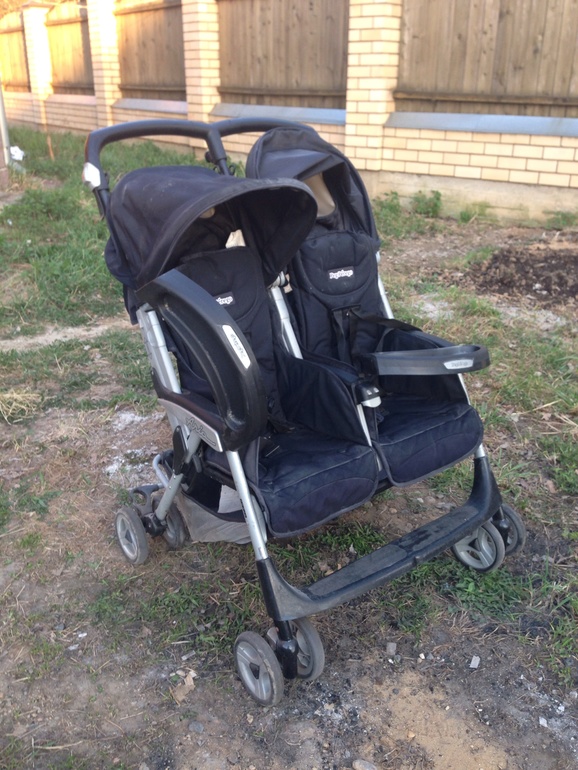 Коляска для двойни preg perego aria twin