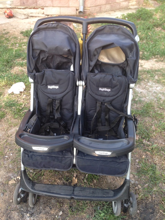 Коляска для двойни preg perego aria twin