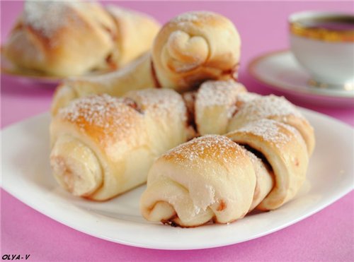 творожные рогалики