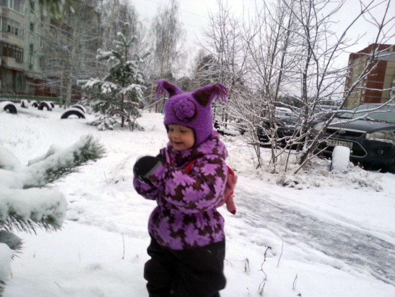 К нам пришла зима!