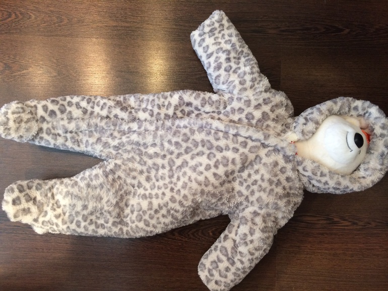 Плюшевый комбинезон из Mothercare 6-9 месяцев