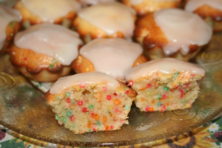 Цветные кексики