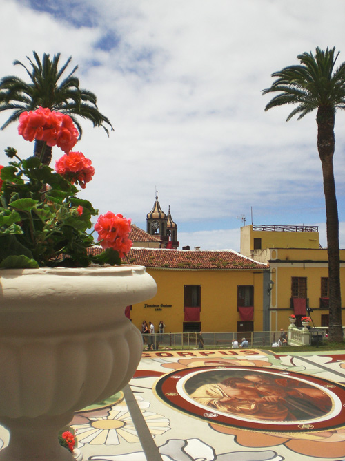 Праздник ковров в Ла Оротаве.