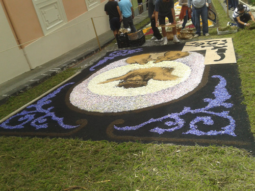 Праздник ковров в Ла Оротаве.