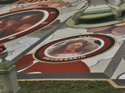 Праздник ковров в Ла Оротаве.