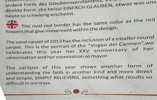 Праздник ковров в Ла Оротаве.