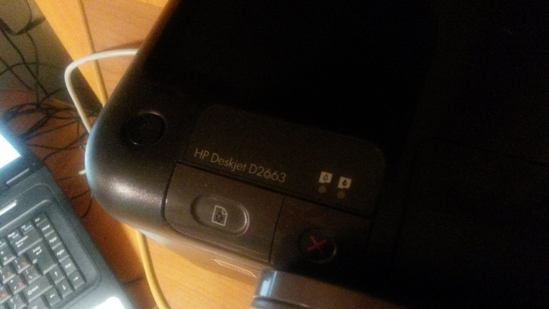принтер hp, условно нерабочий.