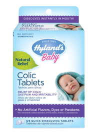 Hyland's, Baby, таблетки от колик в животе для малышей 