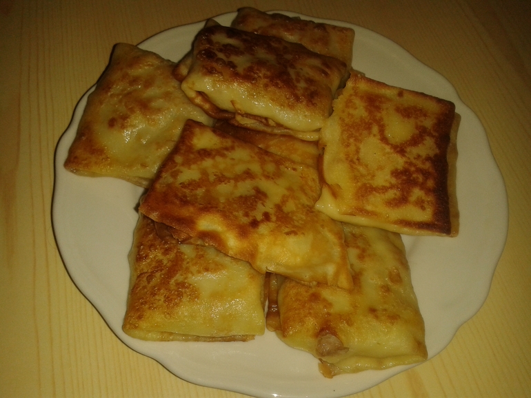 Блинчики с мясом