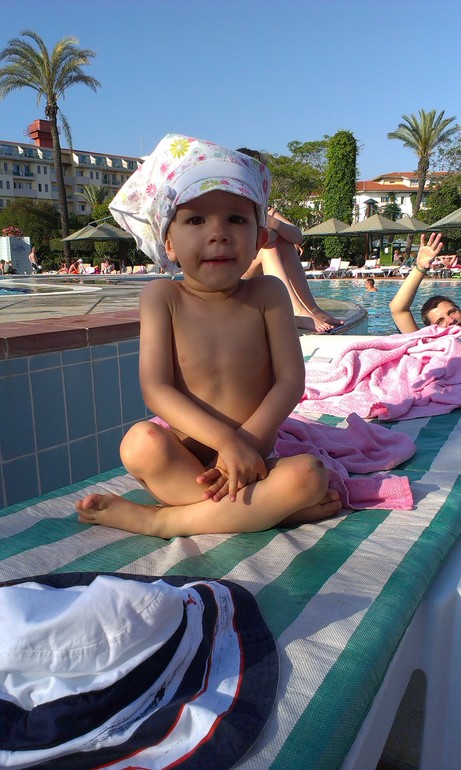 Наша первая заграничная поездка с семьей!